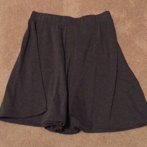 Soft Gray Flowy Skirt